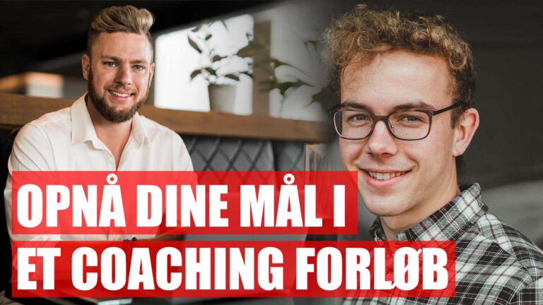 Opnå dine mål i et coaching forløb hos mig